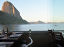Vista do Restaurante Terra Brasilis, na Praia Vermelha, Urca - RJ
